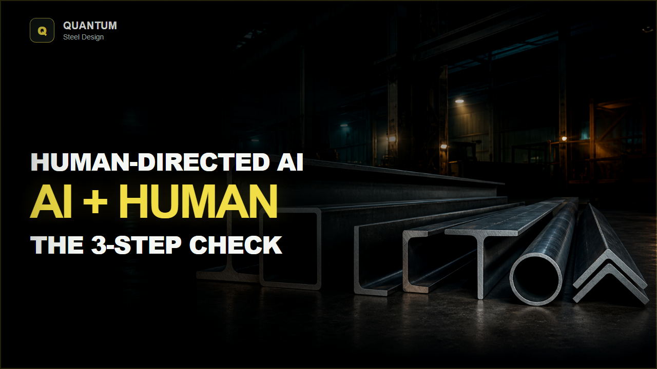 AI-Assisted Steel Detailing: The 3-Step Human Check video thumbnail