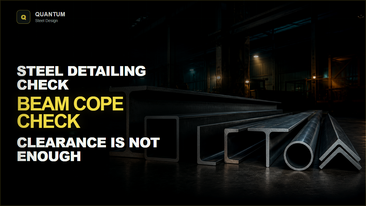 Beam Cope Checks Before Steel Release video thumbnail