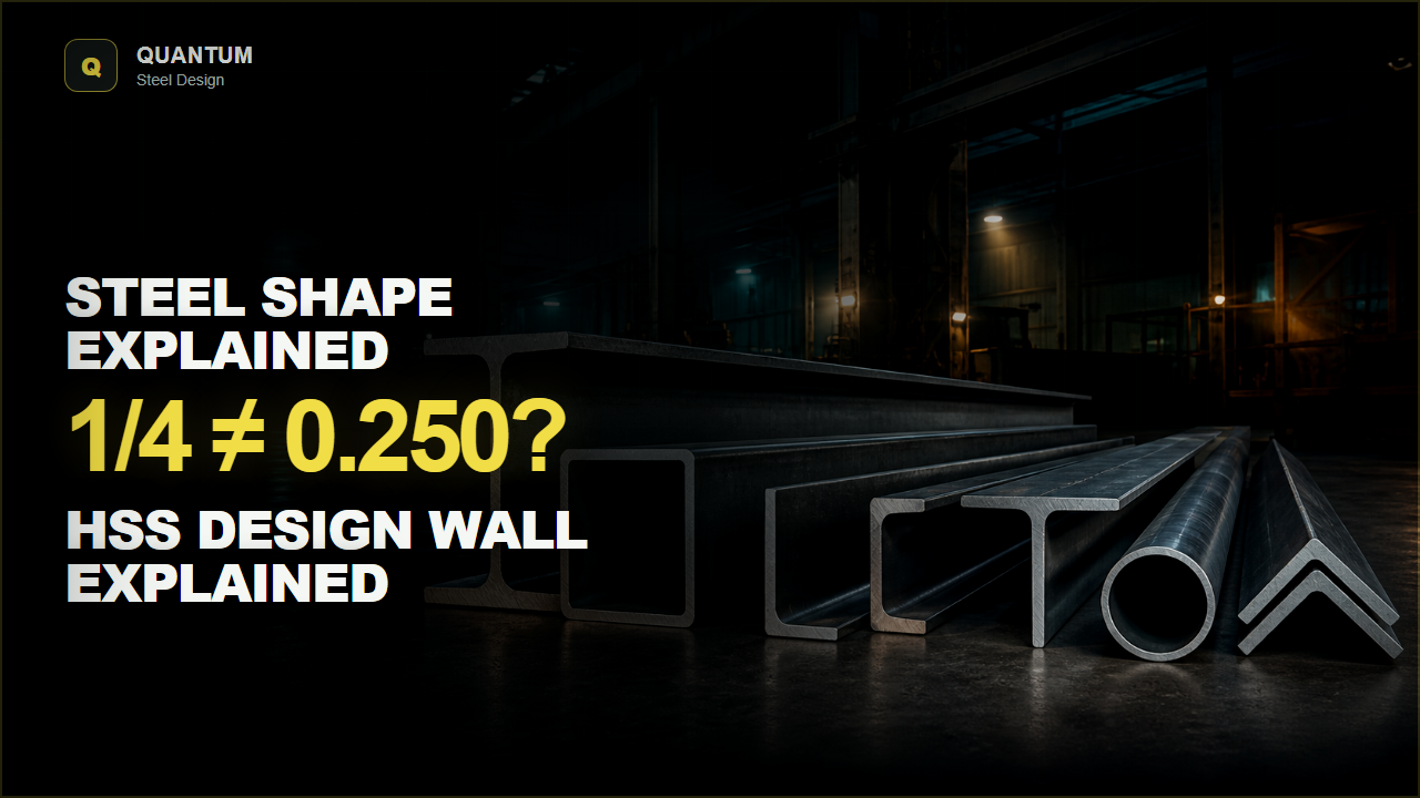 Why 1/4-Inch HSS Uses a 0.233-Inch Design Wall video thumbnail
