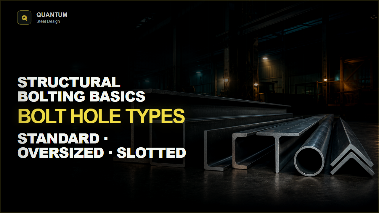 Standard, Oversized, and Slotted Structural Bolt Holes Explained video thumbnail