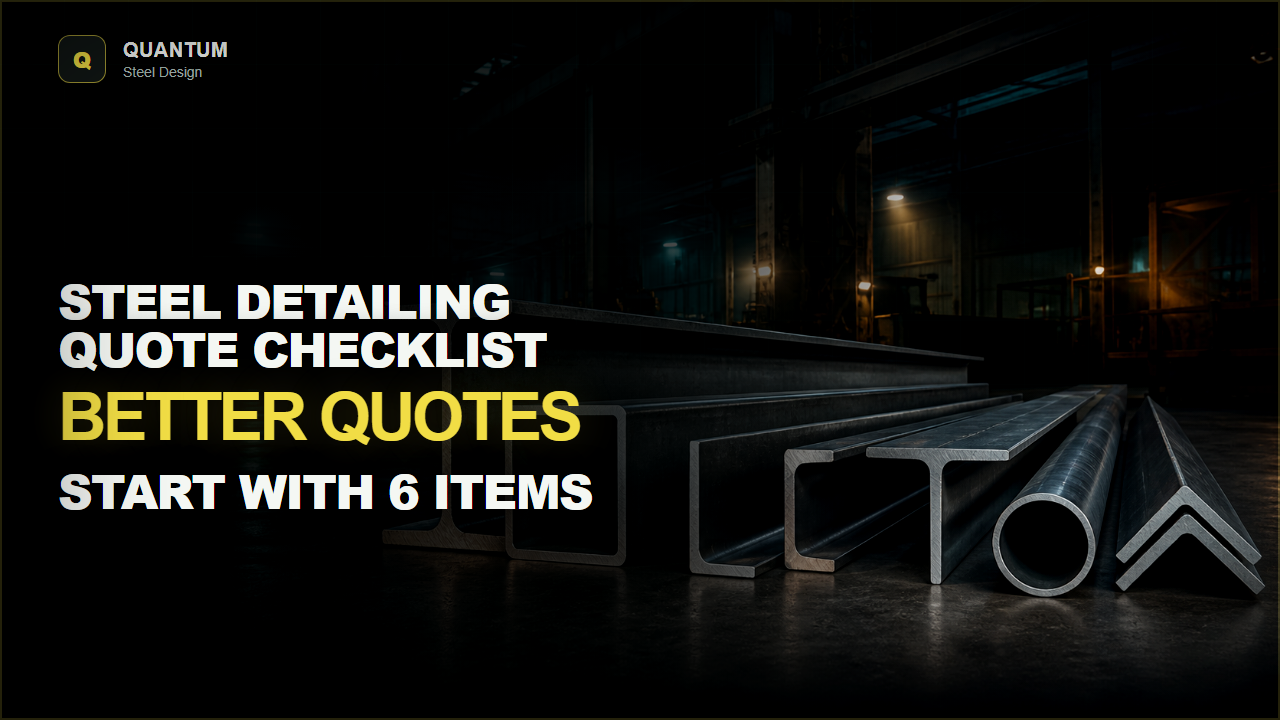 What Should You Send for a Structural Steel Detailing Quote? video thumbnail