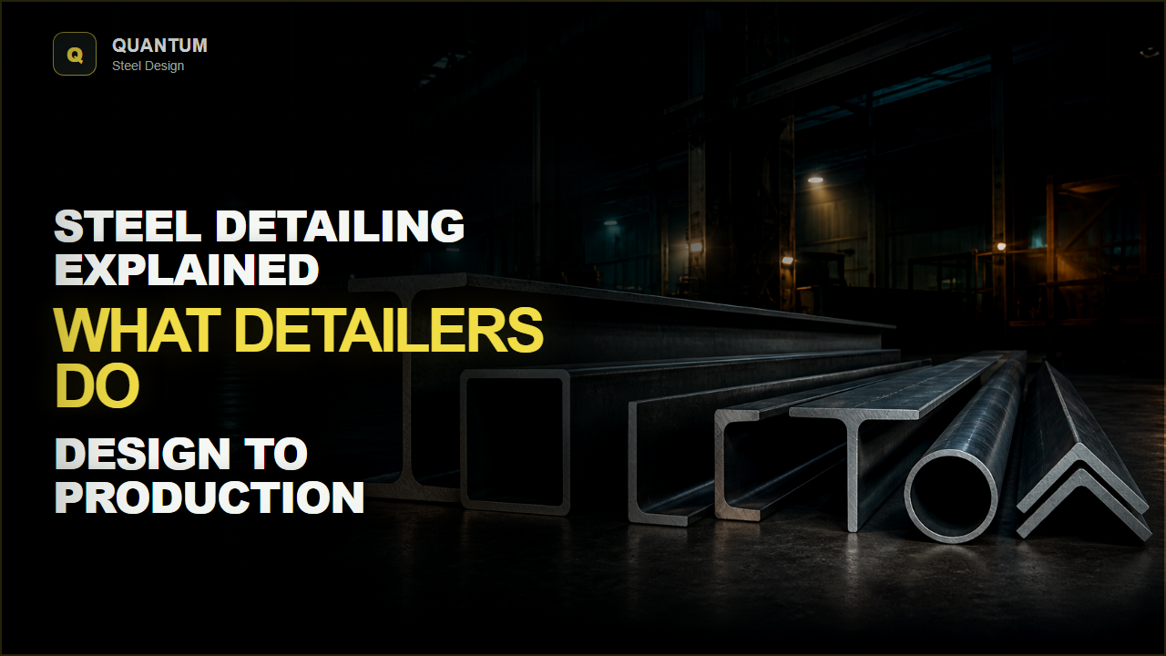 What Does a Structural Steel Detailer Do? (60-Second Answer) video thumbnail