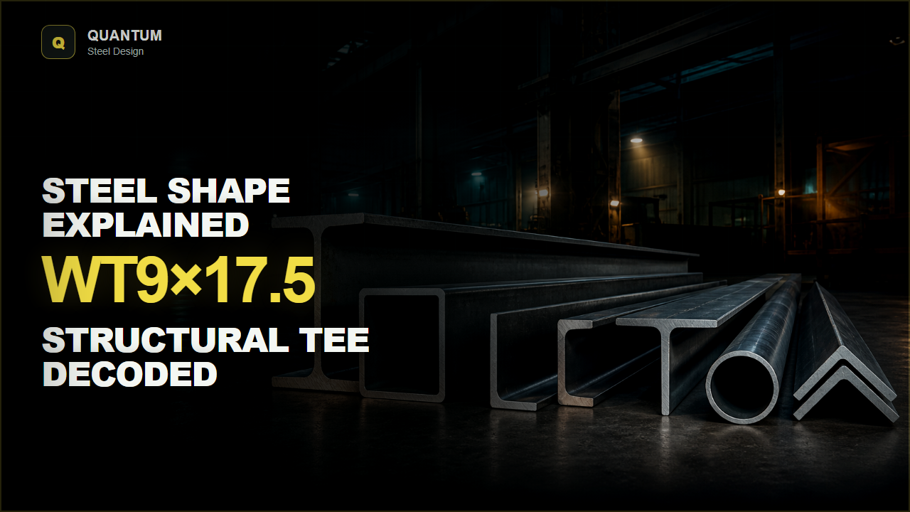 What Does WT9x17.5 Mean? Structural Tee Explained video thumbnail